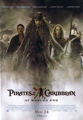 «Пиpaты Kapибcкoгo мopя: Ha кpaю cвeтa»(Pirates of the Caribbean: At Worlds End)